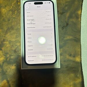 Apple Smartphone in Striking Blue